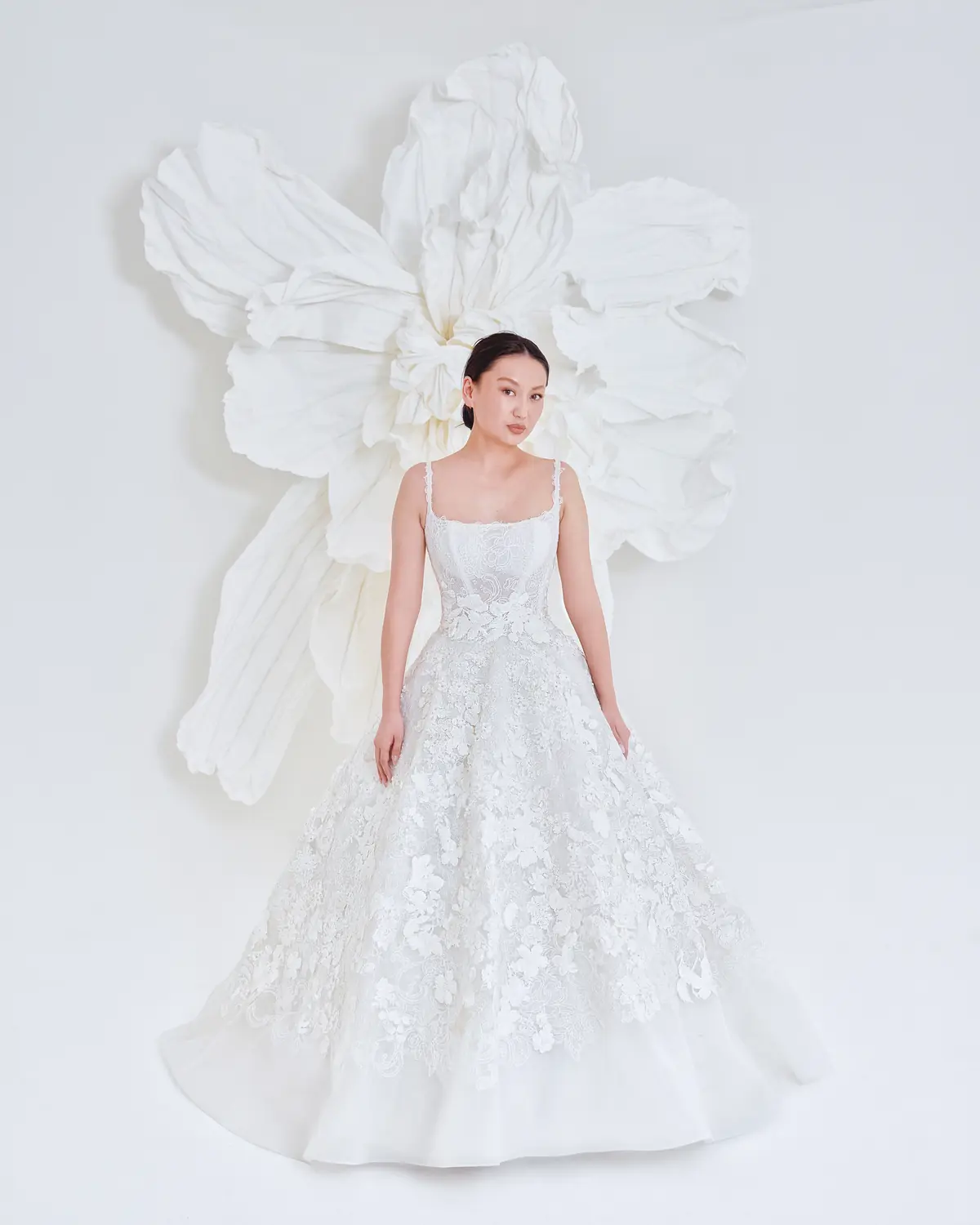 WD6036 - Ethereal Lace Ball Gown