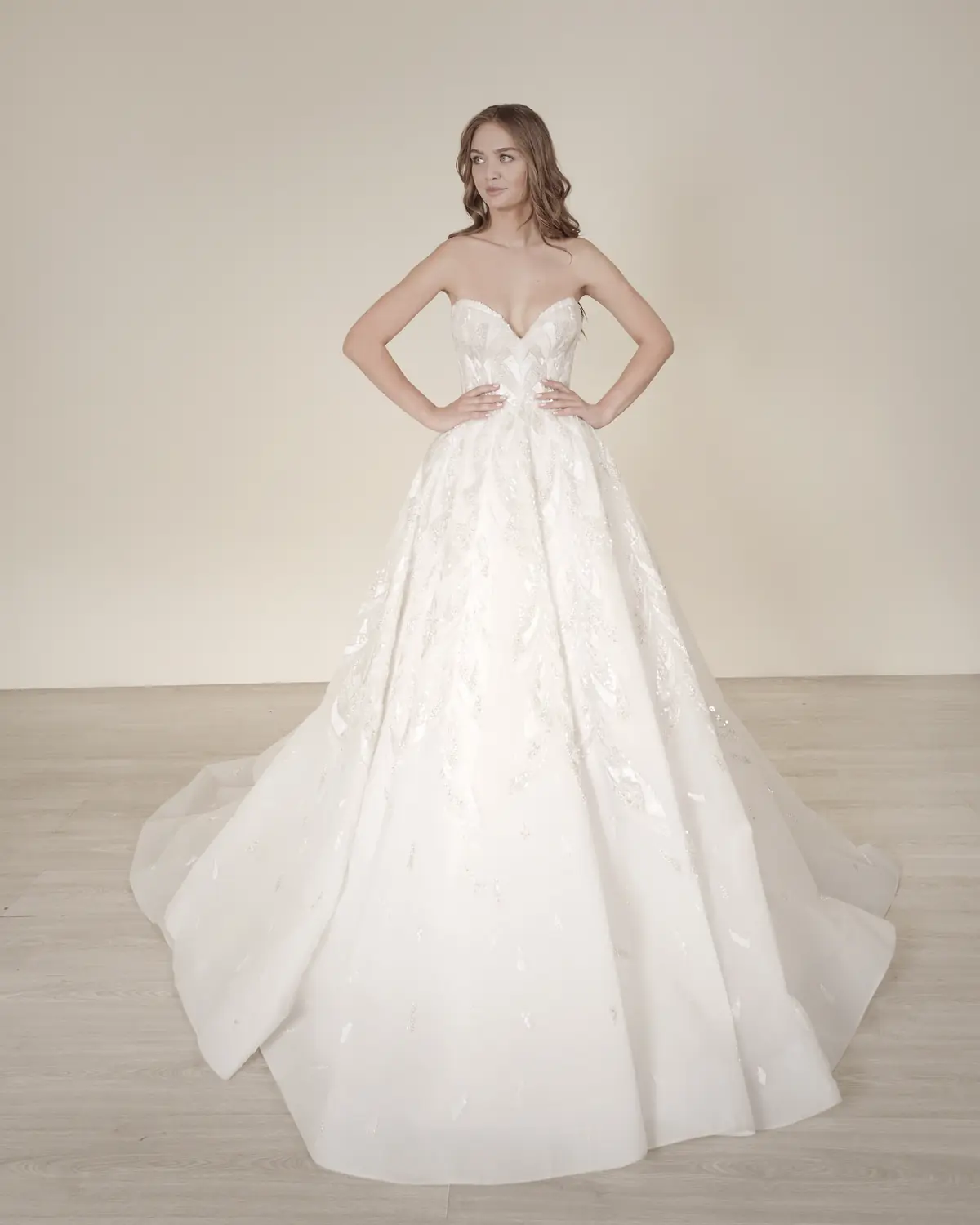 Valeria - Romantic Lace A-Line Gown